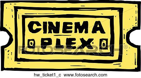Clipart - ticket 1. Fotosearch