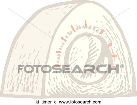 Timer View Large Clip Art Graphic Clipart - Timer. Fotosearch