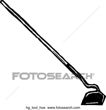 Tool - Hoe View Large Clip Art Graphic Clipart - Tool - Hoe. Fotosearch