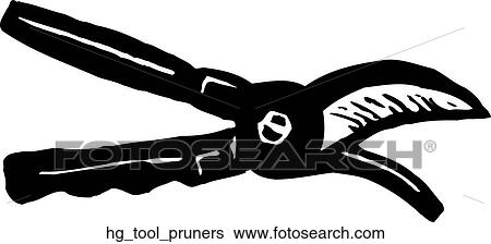 Clip Art - Tool - Pruners. Fotosearch