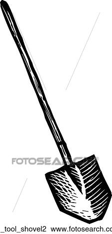 Tool - Shovel 2 View Large Clip Art Graphic Clipart - Tool - Shovel 2. Fotosearch