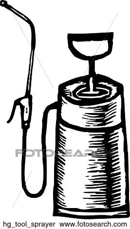 Tool - Sprayer View Large Clip Art Graphic Clipart - Tool - Sprayer. Fotosearch