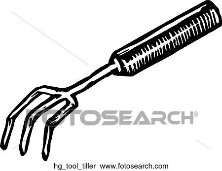 Clipart - Tool - Tiller. Fotosearch