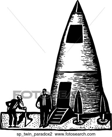 Clipart - Twin Paradox 1. Fotosearch