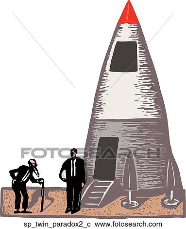 Clipart - Twin Paradox 1. Fotosearch