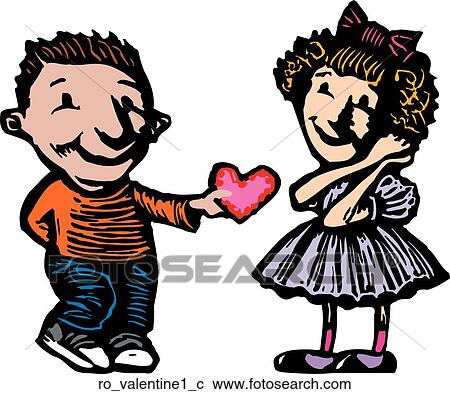 Clipart - Valentine 1. Fotosearch