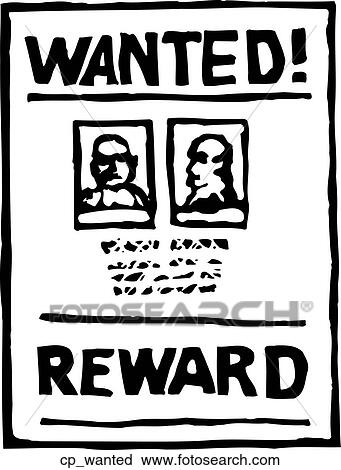 wanted View Large Clip Art Graphic Clipart - wanted. Fotosearch