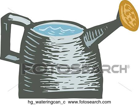 Clipart - Watering Can. Fotosearch
