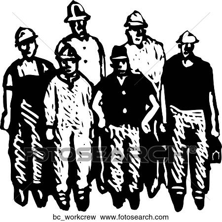 Clip Art - Workcrew. Fotosearch