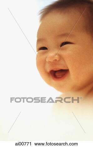 Baby boy (3 - 9 months old), laughing View Large Photo Image Stock Image - Baby boy (3 - 9 months old), laughing. Fotosearch