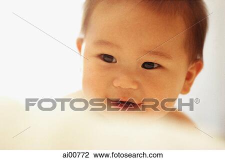 Baby boy (3 - 9 months old), smiling View Large Photo Image Stock Image - Baby boy (3 - 9 months old), smiling. Fotosearch