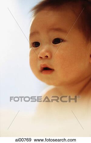 Baby boy (3 - 9 months old) View Large Photo Image Stock Photo - Baby boy (3 - 9 months old). Fotosearch