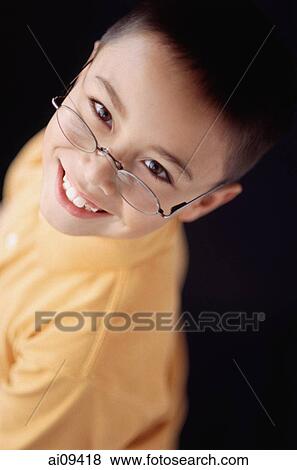 Boy smiling, portrait View Large Photo Image Stock Photo - Boy smiling, portrait. Fotosearch