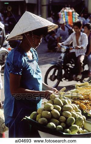 Cambodia, Market stall holders View Large Photo Image Stock Image - Cambodia, Market stall holders. Fotosearch