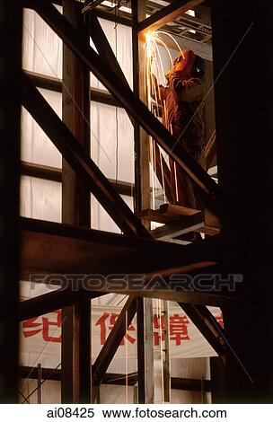 China, construction site View Large Photo Image Stock Photography - China, construction site. Fotosearch