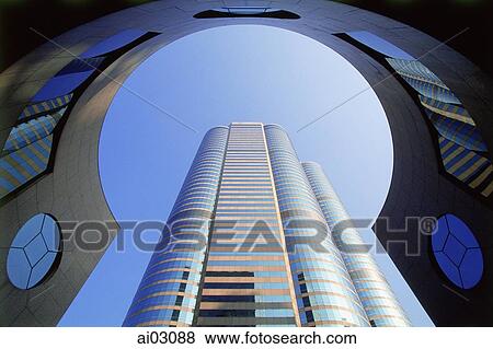 Stock Photo - China, Hong Kong, Exchange Square. Fotosearch