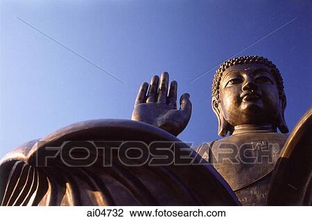 China, Hong Kong, Lantau Island, Buddha Statue View Large Photo Image Stock Image - China, Hong Kong, Lantau Island, Buddha Statue. Fotosearch
