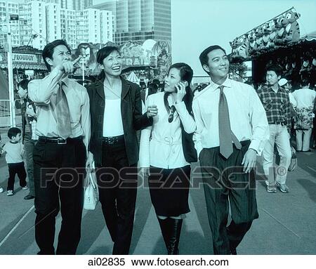 Executives off work, seeing the sights. View Large Photo Image Stock Photography - Executives off work, seeing the sights.. Fotosearch