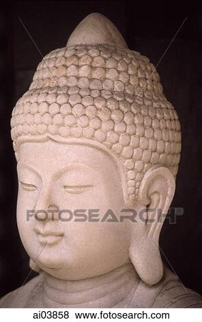 Hong Kong, Buddha sculpture. View Large Photo Image Stock Photo - Hong Kong, Buddha sculpture.. Fotosearch