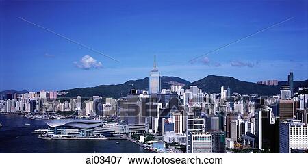 Hong Kong, Wanchai, View of Wanchai North showing the Hong Kong Convention and Exhibition Centre, and Central Plaza. View Large Photo Image Stock Photo - Hong Kong, Wanchai, View of Wanchai North showing the Hong Kong Convention and Exhibition Centre, and Central Plaza.. Fotosearch