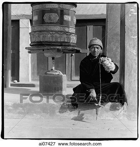 India, Ladakh, Leh, Portrait of Tibetan man. View Large Photo Image Stock Photo - India, Ladakh, Leh, Portrait of Tibetan man.. Fotosearch
