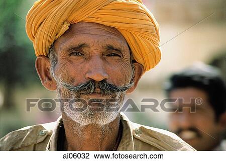 India, Rajasthan, Pushkar, Indian man, portrait View Large Photo Image Stock Image - India, Rajasthan, Pushkar, Indian man, portrait. Fotosearch