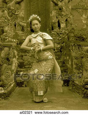 Indonesia, Bali, Balinese dancer View Large Photo Image Stock Image - Indonesia, Bali, Balinese dancer. Fotosearch