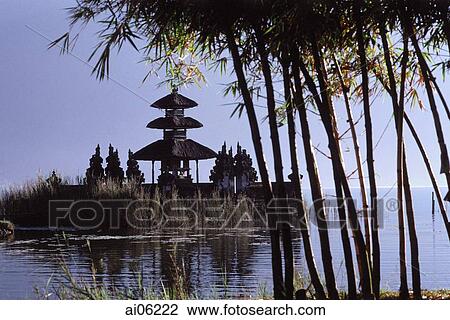 Indonesia, Bali, Lake Bratan, Bedugal, Water temple. View Large Photo Image Stock Image - Indonesia, Bali, Lake Bratan, Bedugal, Water temple.. Fotosearch