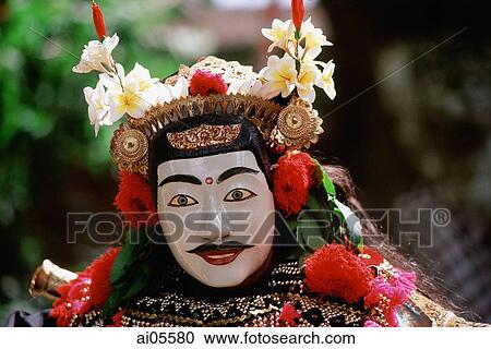 Indonesia, Bali, Mask used in theatrical, ceremonial performances. View Large Photo Image Stock Image - Indonesia, Bali, Mask used in theatrical, ceremonial performances.. Fotosearch