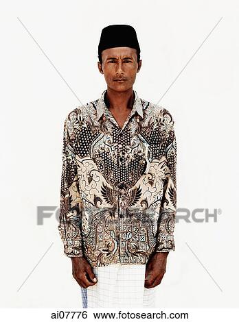 Indonesia, Bali, Ujung, Balinese Muslim at mosque during fasting month. View Large Photo Image Stock Photograph - Indonesia, Bali, Ujung, Balinese Muslim at mosque during fasting month.. Fotosearch