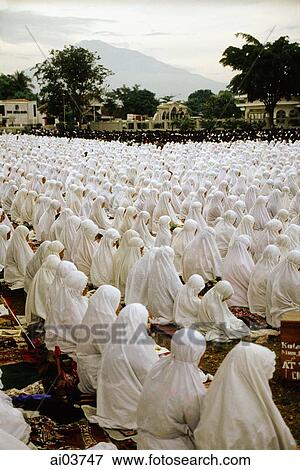 Indonesia, Java, Cirebon, morning prayer View Large Photo Image Stock Photo - Indonesia, Java, Cirebon, morning prayer. Fotosearch