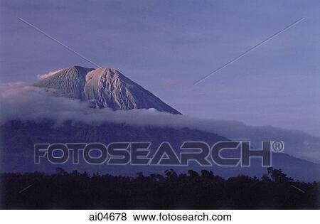 Indonesia, Java, Semeru Volcano View Large Photo Image Stock Photo - Indonesia, Java, Semeru Volcano. Fotosearch