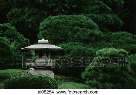 Picture - Japanese garden. Fotosearch