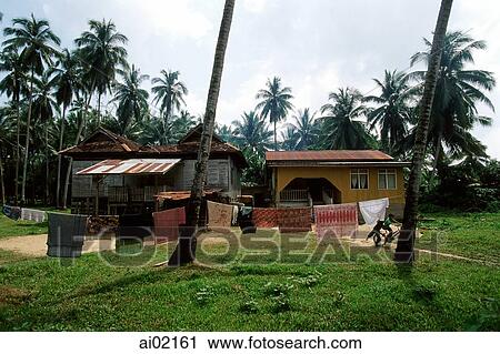 Malaysia, Kelantan State, Kota Bahru, bungalow home reflecting uniform economic development in Malaysia. View Large Photo Image Stock Image - Malaysia, Kelantan State, Kota Bahru, bungalow home reflecting uniform economic development in Malaysia.. Fotosearch