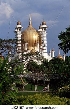 Malaysia, Kuala Kangsar, Masjid Ubudiah, of Ubudiah Mosque. View Large Photo Image Stock Photo - Malaysia, Kuala Kangsar, Masjid Ubudiah, of Ubudiah Mosque.. Fotosearch