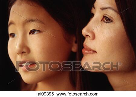 Mother and daughter, portrait View Large Photo Image Stock Photography - Mother and daughter, portrait. Fotosearch