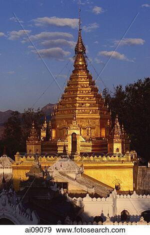 Myanmar (Burma), Nyaungshwe, Inle lake, Yadanaman Aung Paya. View Large Photo Image Stock Photo - Myanmar (Burma), Nyaungshwe, Inle lake, Yadanaman Aung Paya.. Fotosearch