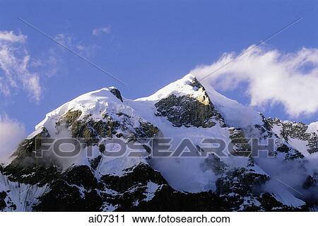Pakistan, Northern Areas, Hunza Valley, Ultar Peak in the day. View Large Photo Image Stock Image - Pakistan, Northern Areas, Hunza Valley, Ultar Peak in the day.. Fotosearch