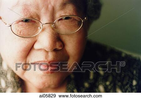 Portrait of elderly woman View Large Photo Image Stock Photo - Portrait of elderly woman. Fotosearch