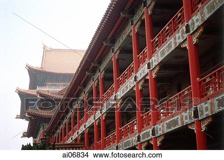 Taiwan, Taipei, Grand Hotel View Large Photo Image Picture - Taiwan, Taipei, Grand Hotel. Fotosearch