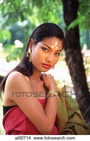 Thai woman, portrait View Large Photo Image Picture - Thai woman, portrait. Fotosearch