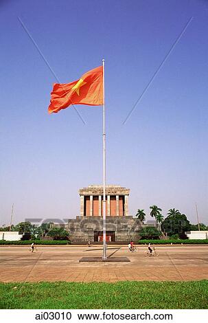 Vietnam, Hanoi, Ho Chi-Minh's mausoleum View Large Photo Image Stock Image - Vietnam, Hanoi, Ho Chi-Minh's mausoleum. Fotosearch