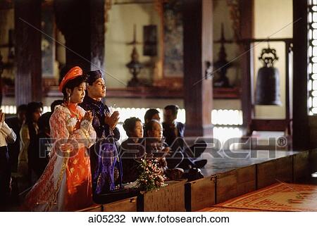 Vietnam, Ho Chi Minh City, Traditional wedding ceremony at Vinh Nghiem Pagoda. View Large Photo Image Stock Image - Vietnam, Ho Chi Minh City, Traditional wedding ceremony at Vinh Nghiem Pagoda.. Fotosearch