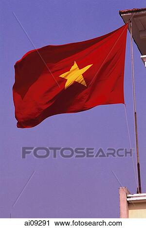 Vietnam, Ho Chi Minh city, Vietnamese flag at Ben Thanh market. View Large Photo Image Stock Image - Vietnam, Ho Chi Minh city, Vietnamese flag at Ben Thanh market.. Fotosearch