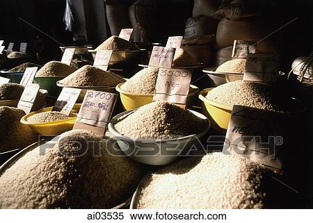 Vietnam, Mekong Delta, rice for sale View Large Photo Image Stock Photography - Vietnam, Mekong Delta, rice for sale. Fotosearch