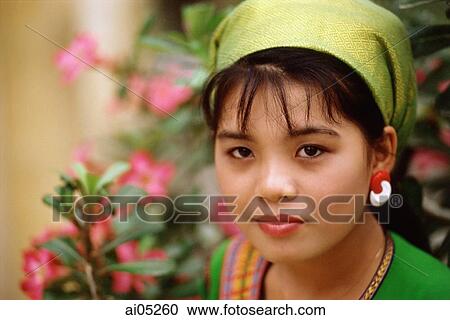 Vietnam, Nha Trang, Cham woman, portrait View Large Photo Image Stock Image - Vietnam, Nha Trang, Cham woman, portrait. Fotosearch