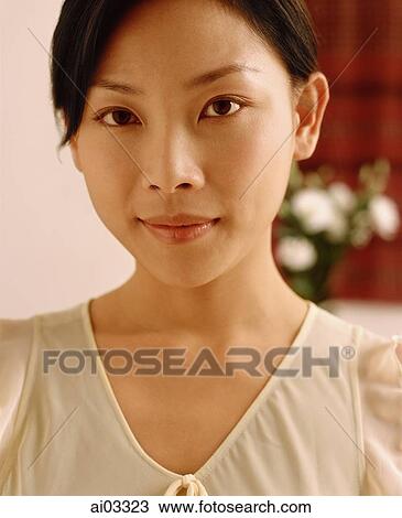 Woman at home, portrait View Large Photo Image Stock Image - Woman at home, portrait. Fotosearch