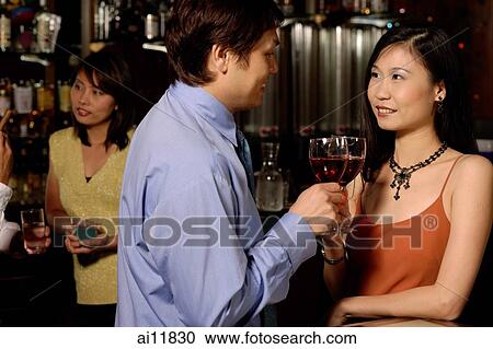 Men and women at bar View Large Photo Image Stock Image - Men and women at bar. Fotosearch