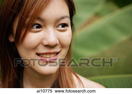 Young woman looking away, portrait View Large Photo Image Stock Photography - Young woman looking away, portrait. Fotosearch