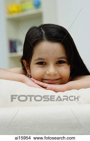 Girl smiling at camera View Large Photo Image Picture - Girl smiling at camera. Fotosearch